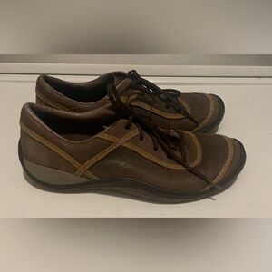 Merrell Brown Leather Adventure Shoes